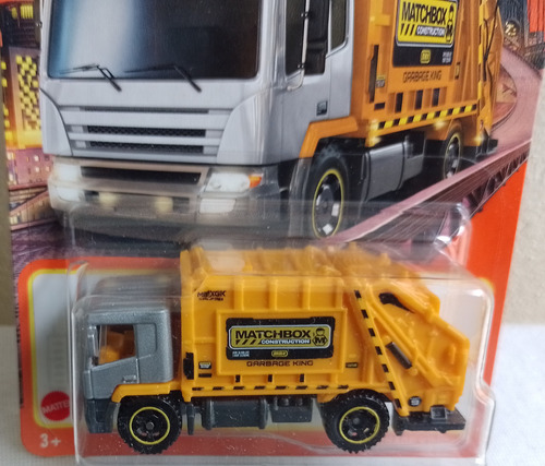 Garbage King Camion De Limpieza Matchbox