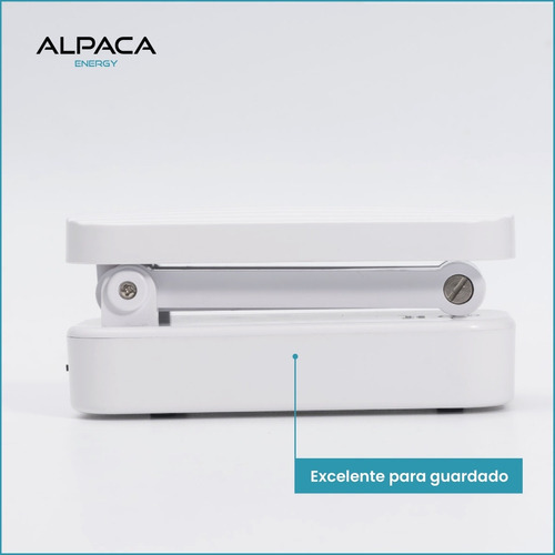 Imagen 3 de 7 de Lampara Velador Portátil Alpaca Led Carga Usb Alp-en-04