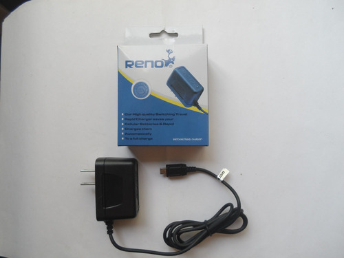 Cargador De Pared Reno Para V8/v9 Con Conector Micro Usb 