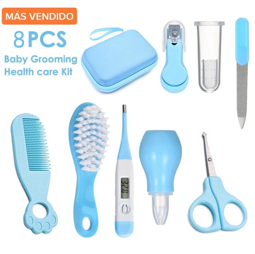 Set de cuidado para bebés Genérica Productos para bebés azul - x 8