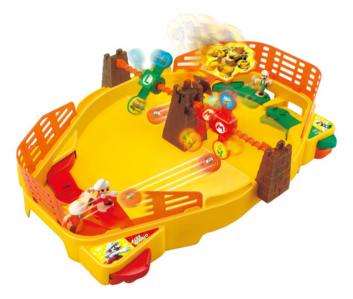 Juego De Acción De Mesa Epoch Super Mario Fireball Stadium