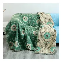 Comprar Manta Suave De 6 Capas Para Sofá, Mantas Y Mantas Bohemias Y