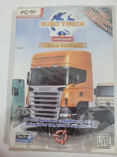 Jogo Pc Euro Truck Simulator Gold Edition Original Simulador
