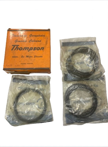 Juego De Aros Fiat 1500 Thompson Recambio 77mm