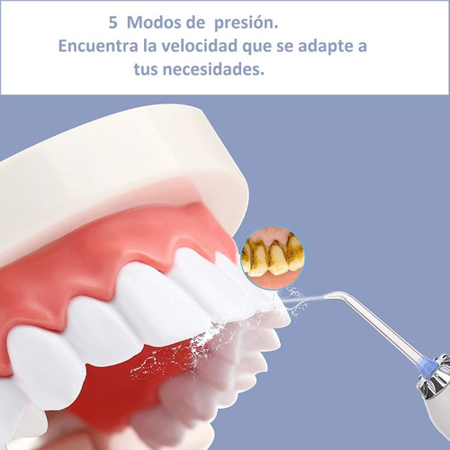 Irrigador Dental Limpieza Bucal Mayor Potencia H2ofloss