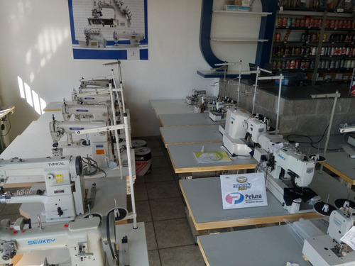 Imagen 4 de 8 de Maquina Poste 2 Agujas Para Calzado Y Materiales Pesados