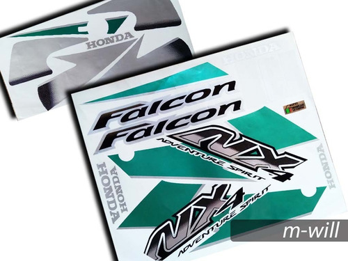 Kit Calcos Tipo Original Honda Falcon Nx4 - 2001