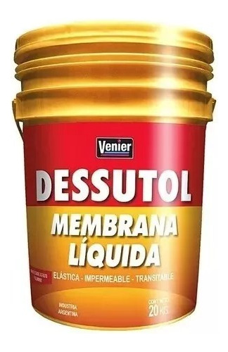 Dessutol Membrana Líquida Techos 20kg