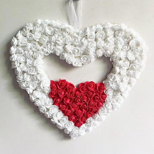 Corona Del Día De Valentín Decoración Colgante De Pared