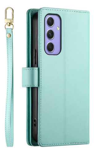 Funda De Teléfono De Piel Sintética De Lujo Para Samsung Galaxy A56 A36 A26 A16 A55 5g A35 A15 A25 5g A05s A54 A3 A33 A53