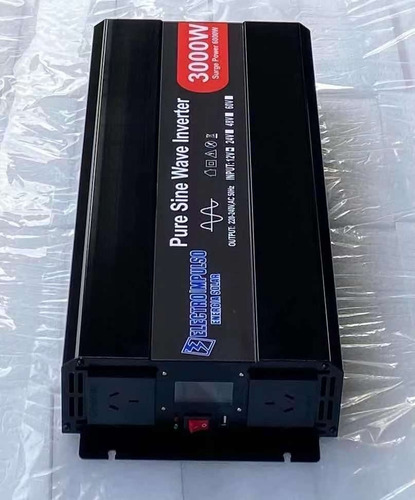 Imagen 2 de 5 de Inversor 12 A 220v 3000w Senoidal C/ Display. Electroimpulso