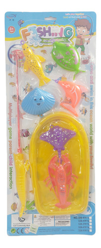 Juego De Pesca X 8 Piezas Blister Ploppy.3 364137