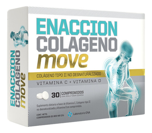 Enaccion Colágeno Move Suplemento Deportivo X 30 Comprimidos