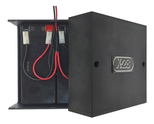 Kit De Alimentación C8ch Cctv X-28 + Caja + Baterías 12 7,5a