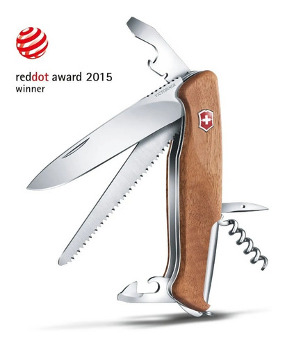 Navaja Victorinox Ranger Wood 55 Color Nuez