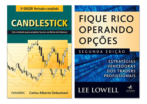 Kit Fique Rico Operando Opções + Candlestick 