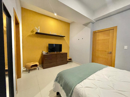 Paraíso/piantini - Apartamento Amueblado | 1 Habitación | 1.5 Baños | Piscina | Gimnasio | Us$1,000