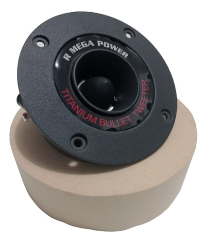 4 Tweeters Tipo Bala Titanio 4p 400 Wats Car Audio Open Show
