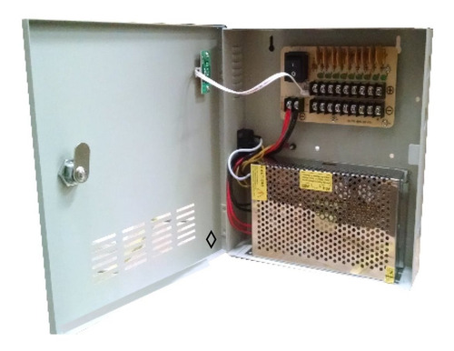 Fuente De Poder P 9 Camaras Central Regulada 20a 12v Cctv