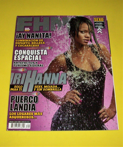 Rihanna Revista Fhm Mexico Octubre 2007