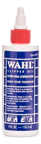 Aceite Lubricante Wahl Maquina Peluquería Cuchillas Barbera