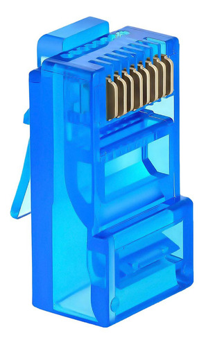 Plug Ethernet Macho, Mxcyu-004, 1 Paquete, 1x40 Pzas, Rj45 M