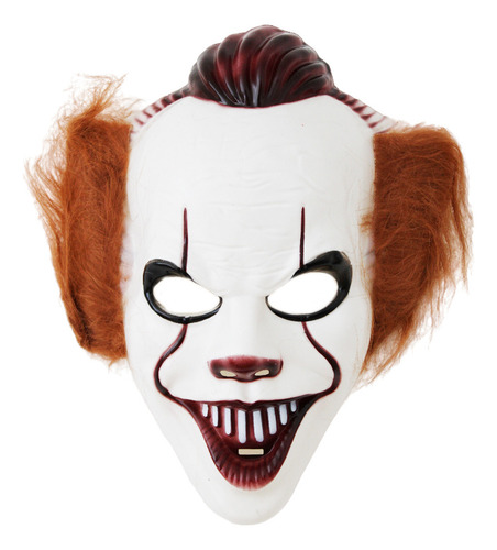 1 Pz Mascara Payaso It Pennywise Eso Disfraz Halloween Color