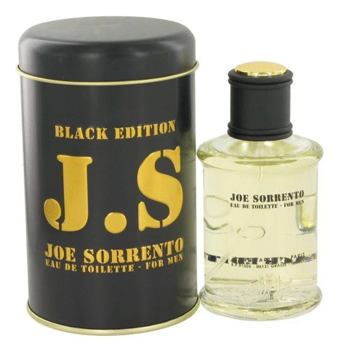 Perfume Joe Sorrento Black 100ml. Para Caballeros
