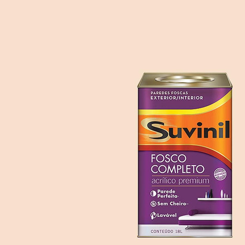 Tinta Acrilica Fosca Premium Suvinil Adormecida 18lts.