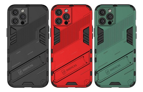 Capa Duro Para iPhone 14 Plus Pro Max Com Suporte Invisível