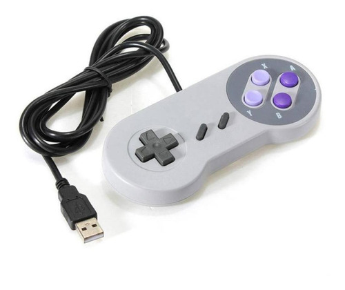 Imagem 3 de 4 de Controle Super Nintendo Usb Joystick Para Pc Windows A@