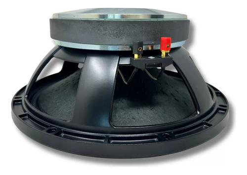 Medio Rango 12puLG Krack Audio Kpm-1200 1200watts Profesiona Color Negro