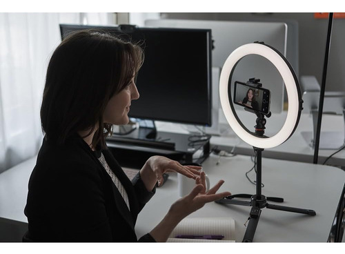Anillo De Luz Led 30 Cm Para Teléfonos Y Cámaras Con 3 Modos Color De La Estructura Color De La Luz
