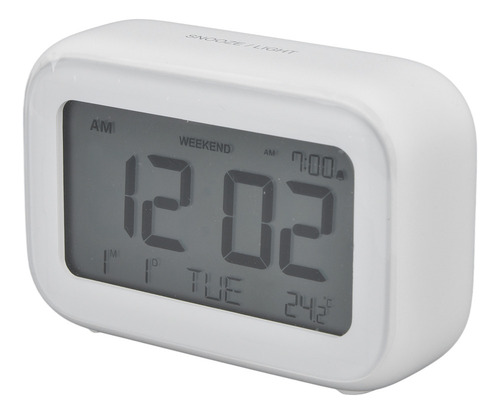 Despertador: Mini Pantalla Lcd Digital, Función De