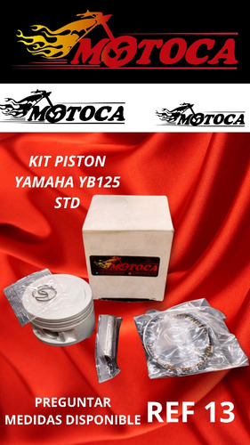 Kit Pistón Yamaha Yb125 Std