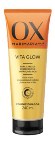 Kit Ox Vita Glow Shampoo E Condicionador 240 Ml