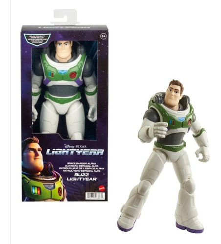 Disney Pixar Lightyear Buzz Alpha 12  Deluxe Mattel Original