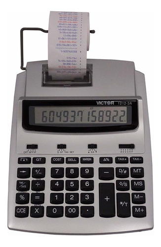 Calculadora De Impresión Victor 1212-3a 12 Digit Commer Cmp