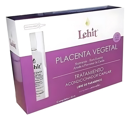 Ampolleta Placenta Vegetal