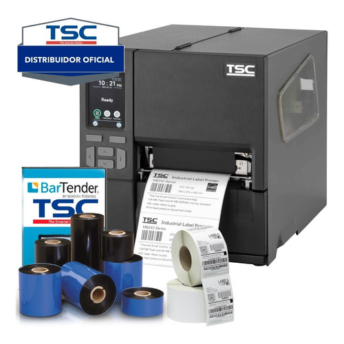Impresora De Etiquetas Industrial Tsc Mb240 Conexion Red