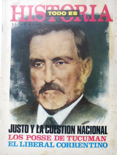 Revista Todo Es Historia Junio 1972 Numero 62