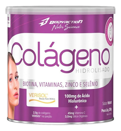 Colágeno Verisol C/ Ácido Hialurônico (200g) Natural Natural