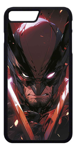 Funda Protector Case Para iPhone 8 Plus Wolverine X Men