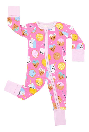 Little Sleepies Pijama Para Bebs, Pijamas De Viscosa De Bamb