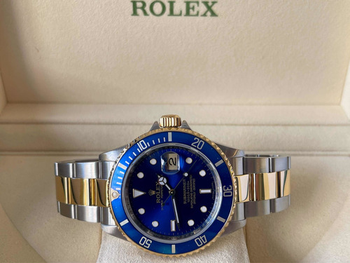 Rolex Submariner Aço&ouro , Blue Dial , Completo E Impecavel