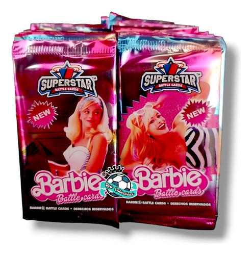 100 Sobres Barbie Tarjetas De Combate + 4 Posters 2023 Cards