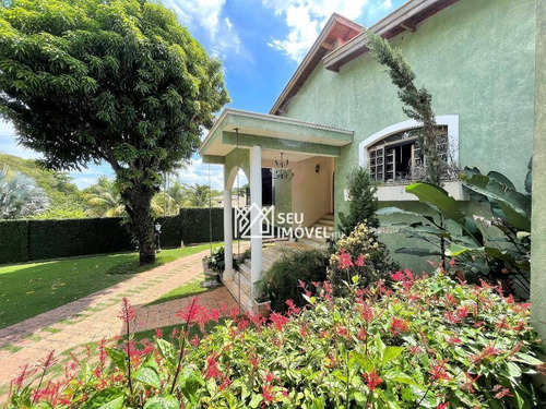 Casa Com 4 Dormitórios À Venda, 452 M² Por R$ 1.300.000,00 - Condomínio Mangueiras De Itu - Itu/sp - Ca1587