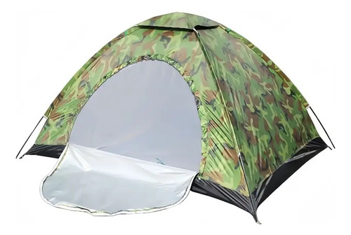 Barraca 4 Pessoas Acampamento/camping Camuflada - Resistente
