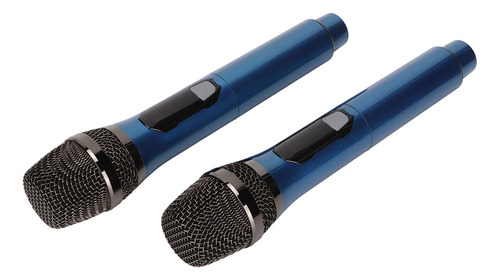 Micrófono Inalámbrico 1 Para 2 Karaoke Portátil Con Pantalla