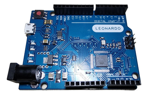 Arduino Leonardo R3 Avr 32 K Flash Atmega32u4 Con Cable